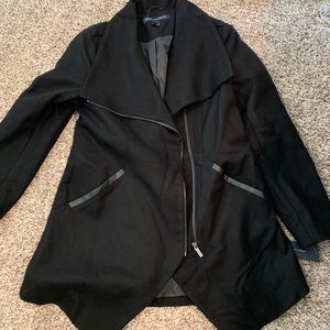 French Connection - Asymmetrical Hem Coat